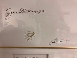 Signature one series Joe DiMaggio