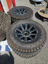 Set of 5 Terra Grappler 35x12.50R18LT tires