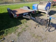 Butler 10k lb tilt equipment trailer, 6 x 14