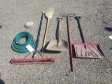 Hose, Yard Tools, Brooms