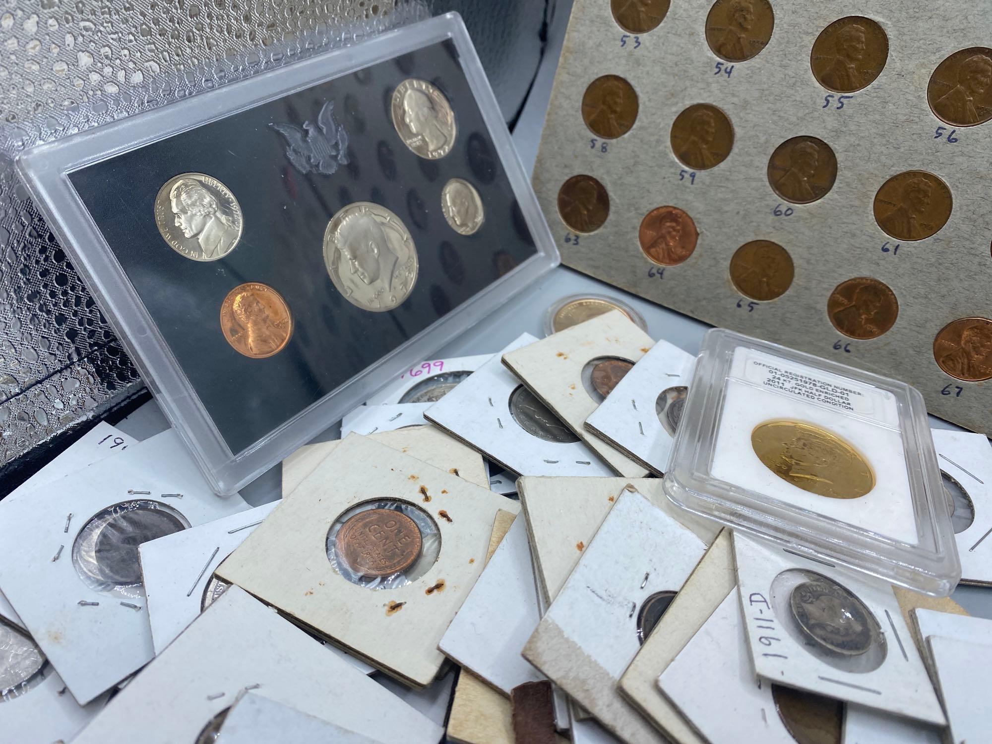 Large Collectors Grouping U.S. Silver and not silver coins. Loaded!!!