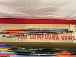 Box of Assorted Arrows and Points