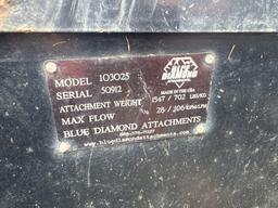 QD Blue Diamond Extreme Duty 72 inch Brush Hog