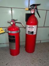 (2) Fire Extinguishers