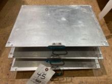 (3) Stainless Food Warmers