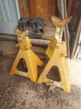 (2) 6 Ton Heavy Duty Jack Stands