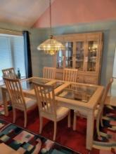 Stanley Furniture Co. Blonde Dining Room Suit