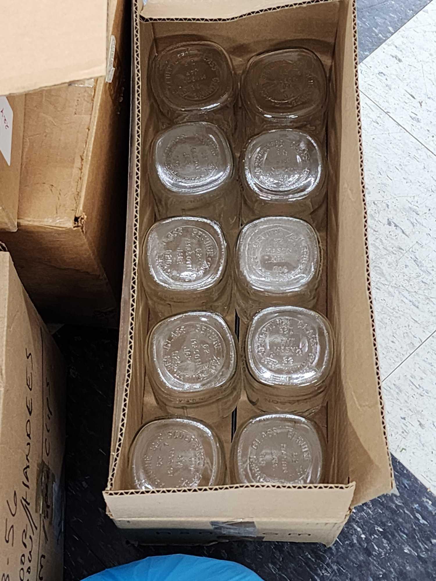 Large Glass Canning Jar lot
