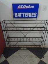 AC Delco Batteries Wire Store Display Rack