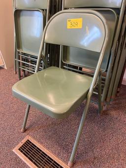 (14) Metal Folding Chairs
