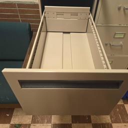 2 metal file cabinets