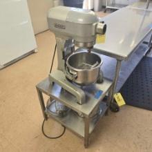 Hobart A-120 mixer on stand