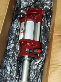 Pump, new Alemite 12:1, 1300PSI, air powered pneumatic heavy duty oil pump, MN:7793-C.