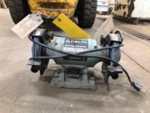 Bench grinder, Delta, MN:23-660, 6? wheels, 120V 3450RPM. Working condition.