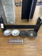 used speakers and Yamaha rack
