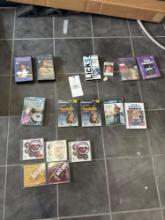Assorted DVD and VHS instructional videos