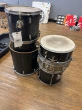 Assorted used drums