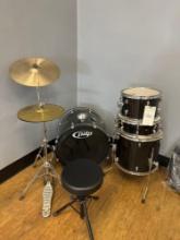 Drum Set with cymbals