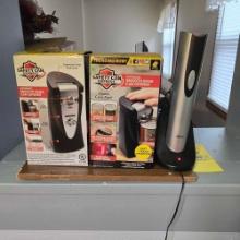 2 Safety Can Express Can Openers & Oster Battery Powered Decorker w/ Charger