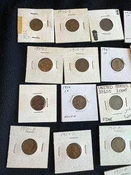 Assorted Lincoln Head Cents assorted dates