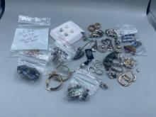 Sterling Silver Assorted Earrings, Sterling Silver Jewelry