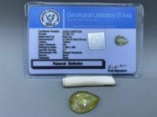 Certified Natural Heliodor 12.600 CTS
