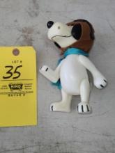 Rare 1966 Original Snoopy Dog Pilot Toy Figure