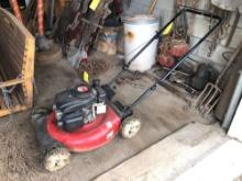 Huskee push mower, 21 inch cut