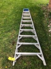Werner aluminum 10ft step ladder