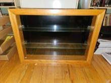 Wooden Wall-Mount Display Case