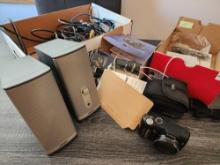 Bose speakers, cords & Canon digital camera