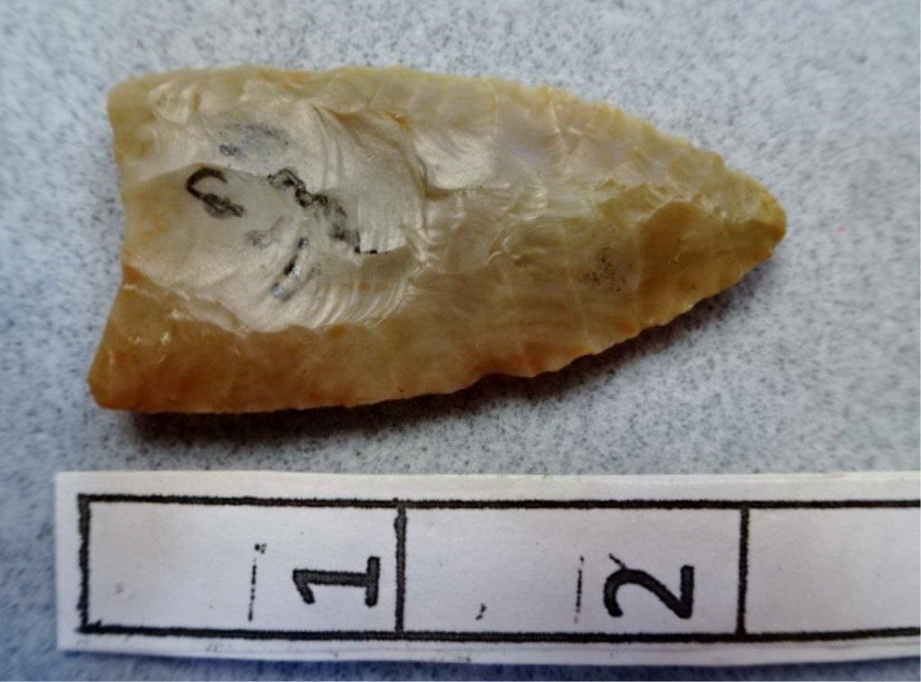 Fluted Point - 2 1/4 in. - Carter Cave Flint