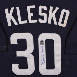 Ryan Klesko Framed Autographed Jersey