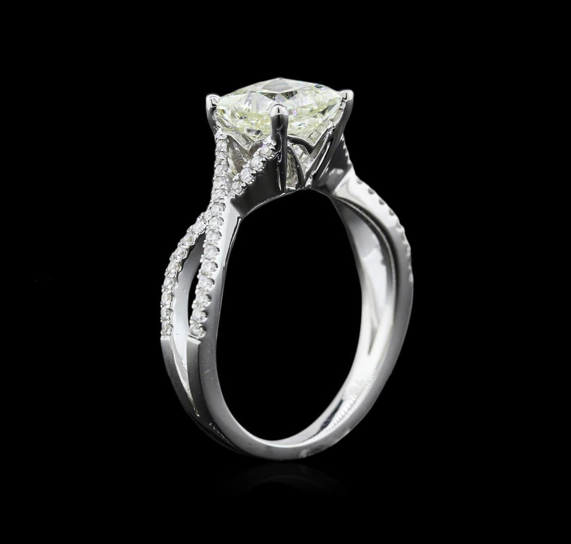 1.98 ctw Diamond Ring - 18KT White Gold
