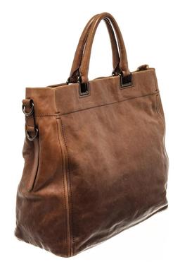 Prada Brown Leather 2 Way Shoulder Bag