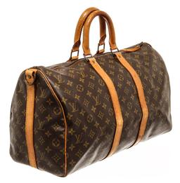 Louis Vuitton Keepall Bandouliere 45 cm Duffel Bag
