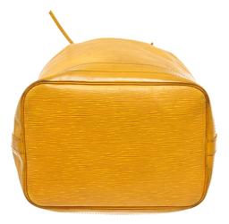 Louis Vuitton Yellow Epi Leather Noe Bucket Bag