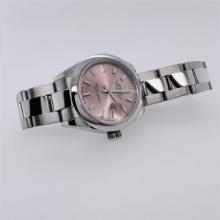 Rolex 2021 Datejust Stainless Steel 28mm Wristwatch with Pink Dial