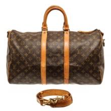 Louis Vuitton Keepall Bandouliere 45 cm Duffel Bag