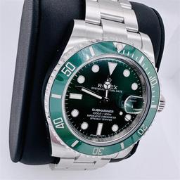 Rolex Submariner Green Ceramic "Hulk" Wristwatch