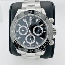 Rolex Daytona Cosmograph Black ceramic Stainless Steel Wristwatch