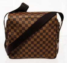 Louis Vuitton Brown Damier Ebene Canvas Naviglio Crossbody Bag