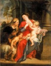 Sir Peter Paul Rubens - The Virgin and Child