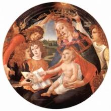 Sandro Botticelli - Maria with Christ child and Five Angels