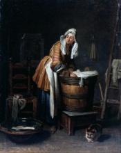 Jean Baptiste Chardin - Washerwoman