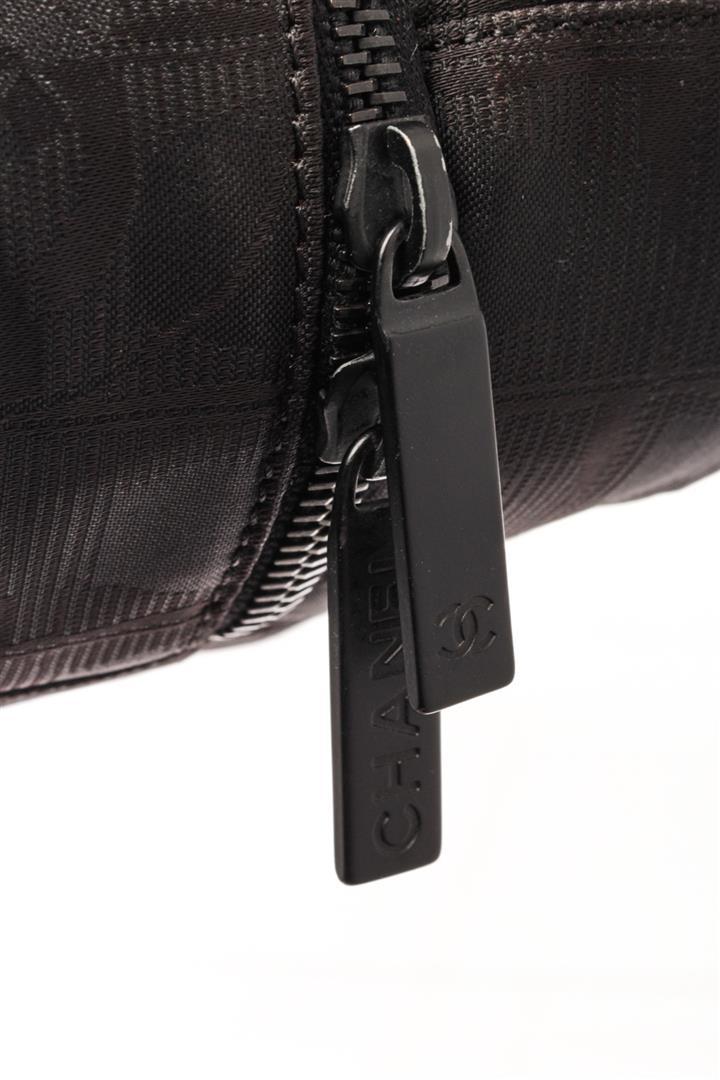 Chanel Black Nylon Travel Bag