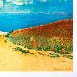 Chemin Dans Les Bles A Pourville by Monet, Claude