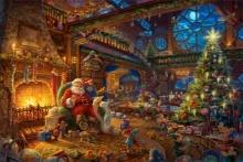 Santa's Workshop by Kinkade