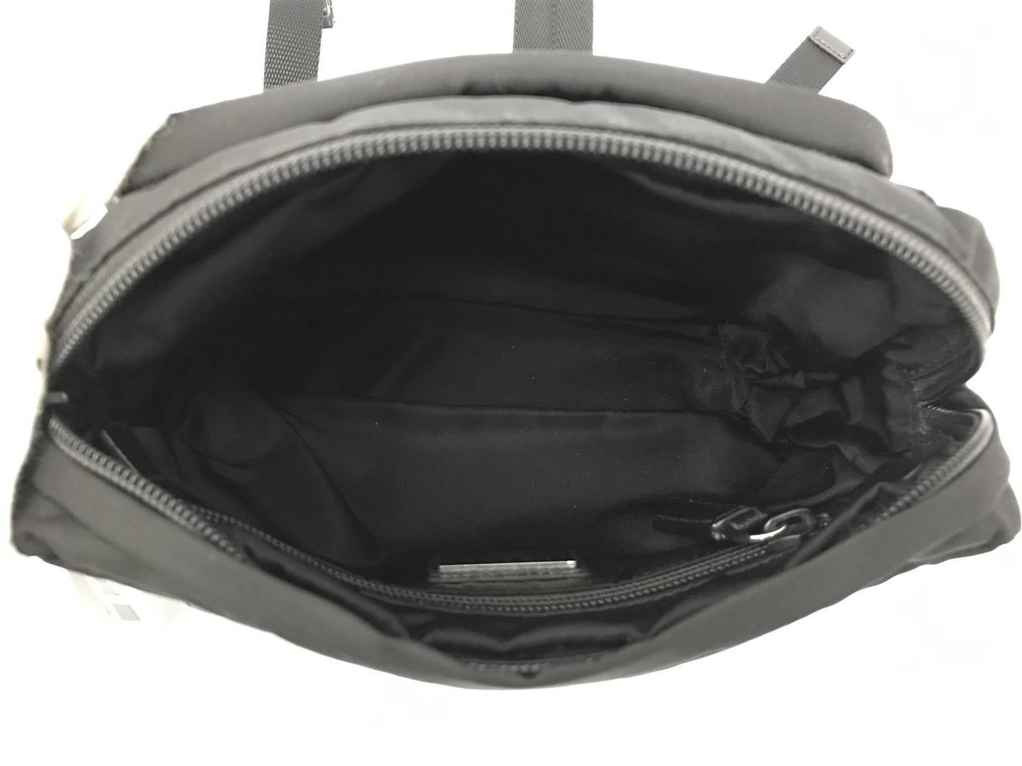 Prada Black Nylon Crossbody Shoulder Bag