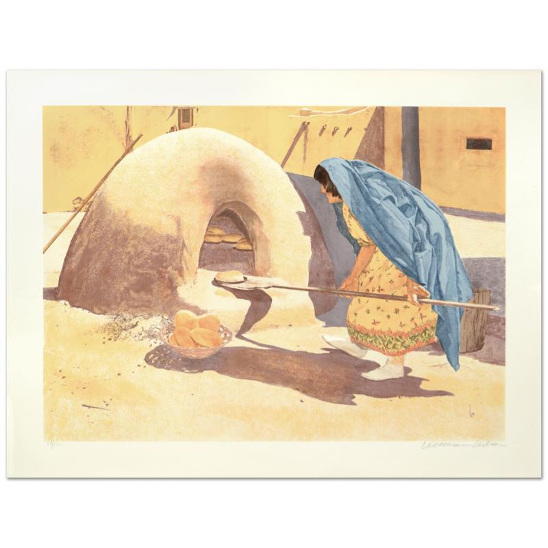 Baking Bread by Nelson, William